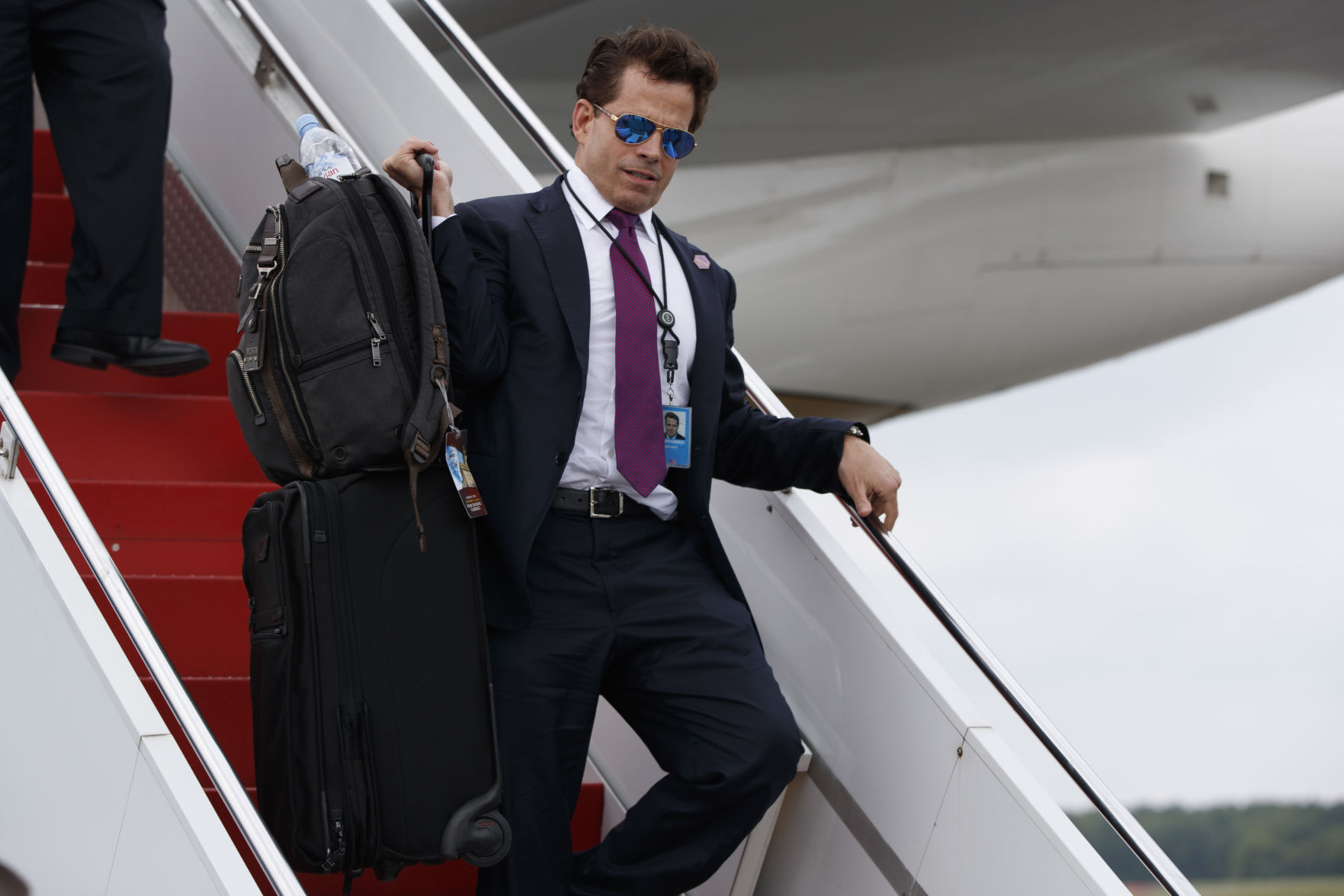 July 31, 2017: Communications director Anthony Scaramucci